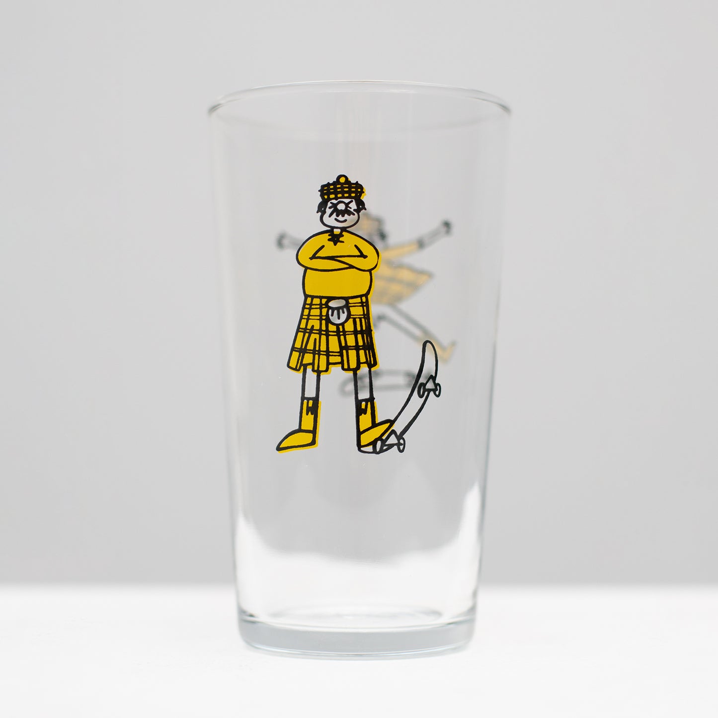 'True Skatesman' Pint Glass V2